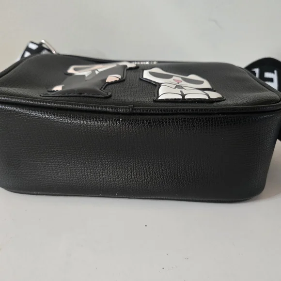 Karl Lagerfeld Black Crossbody Bag - Picture 11 of 12